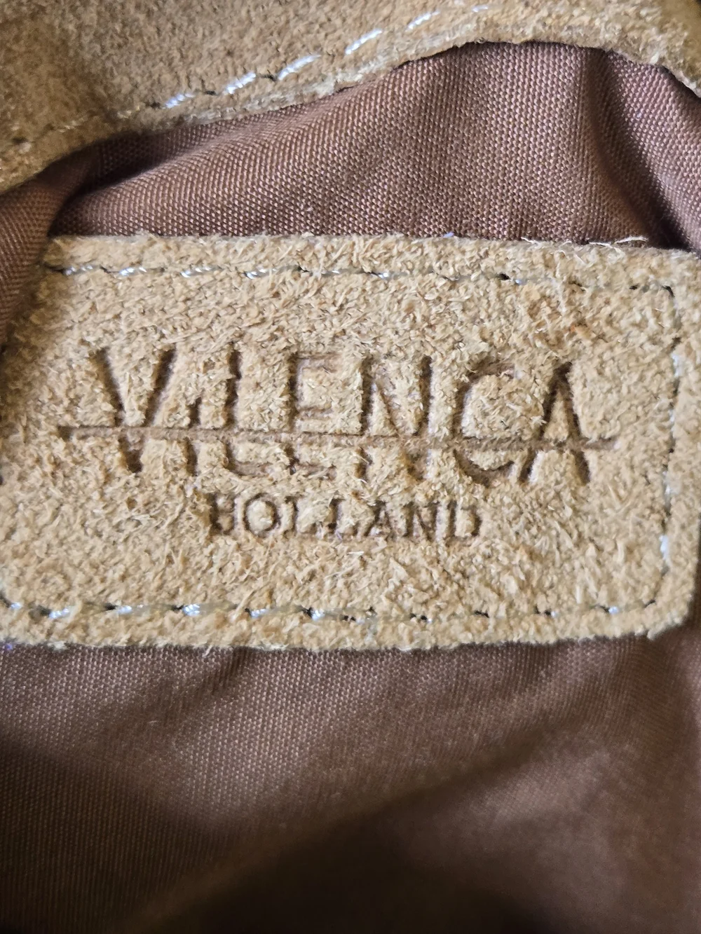 Vilenca Holland 100% Genuine Leather Suede Hobo Shoulder Bag Light Tan – NWT